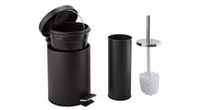 Habitat Slow Close Bin and Toilet Brush Set - Black