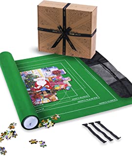 Jaques of London Jumbo Roll Up Puzzle Mat – Jigsaw Mat up to 3000 pieces – Premium Jigsaw accessories products since 1795