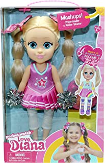 Love, Diana 919622.002 13" Mash Up Cheerleader/Rollerskater, Mixed Colours