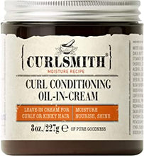 Curlsmith - Curl Conditioning Oil in Cream - Vegan Leave in Conditioner for Curly and Coily Hair (237ml)