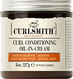 Curlsmith - Curl Conditioning Oil in Cream - Vegan Leave in Conditioner for Curly and Coily Hair (237ml)