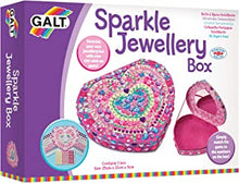 Galt Toys, Sparkle Jewellery Box, Kids' Craft Kits, Ages 6 Years Plus