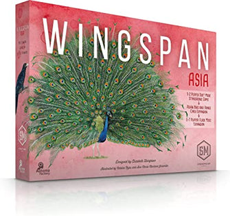 Stonemaier Games | Wingspan: Asia (standalone expansion) | Board Game | Ages 10+ | 1-7 Players | 40-70 Minutes Playing Time, Multicolor