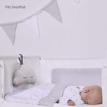 SnzCloud Baby Sleep Aid with 4 Soothing Sounds and 2 Gentle Light Options  Soft Plush Feel  Portable & Stylish