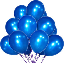 12 inch Blue Party Balloons Pack of 24, Strong Thicken Latex Blue Balloons For Happy Birthday, Kids Party, Weddings, Baby Shower Events Decorations Accessories