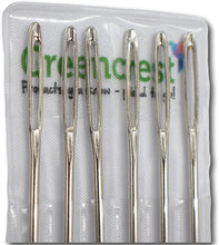 6 Pc Hand Sewing Large Eye Needles for Wool Thick Knitter Yarn or Darning