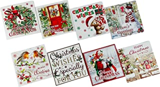 10 Assorted Christmas cards - 10 Different Xmas Designs Cute and Traditional (All 10 Cards Deferent Design)