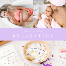 Bellalisia Baby Shower Gifts for Mum to be, New Mum Gifts, Natural Organic Vegan Handmade Bath Bomb Fizz Powder Set, Real Flowers + Pure Essential Oils, Women Pamper Hamper Presents for Her to Enjoy