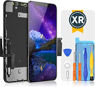 bokman for iPhone XR LCD Screen Replacement Parts Black Display Assembly Front Panel