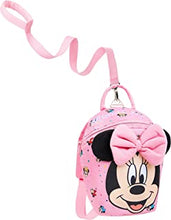 Disney Toddler Backpack with Reins, Minnie Mouse Backpack Reins for Kids, Child Safety Harness Toddler Reins 1-4 Years