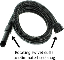 Spares2go Complete Wet & Dry Extra Long Hoover Hose for Numatic Henry NRV200 NRV200-22 Vacuum Cleaners (2.6m)