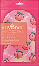 PEACHY - The Original Tanning Mitt VELVOTAN - Self Tanning Applicator - Clever Lotion Resistant - Reusable - Sleek Application