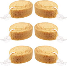 6 Pieces Foam Body Sponge Soft Exfoliating Bath Sponge Shower Sponge Body Scrubber for Adults and Kids Body Cleansing Supplies, 5.5 Inch