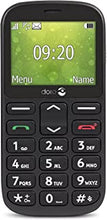 Doro 1360 Unlocked 2G Dual SIM Mobile Phone for Seniors (Black) [UK and Irish Version]