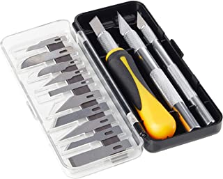 Modelcraft PKN3305/S Precision Craft Knife Set , Silver , 16 Piece