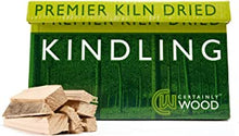 Certainly Wood Kindling - Kiln Dried Natural Firelighters for Woodburning Stove Open Fire Bbq Pizza Oven Fireplace Chimenea Barbecue Firepit - 2.5kg Firewood Sticks for Lighting Hard Log Charcoal Coal