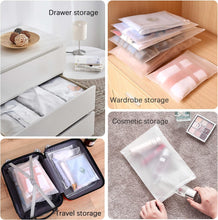 20pcs No Holes Travel Accessories Reusable Plastic Ziplock Hospital Bags Maternity Essentials Holiday Clothes Sealed Storage Bag Thick Vacuum Pouch Organiser Space Saver Bags for Women Men