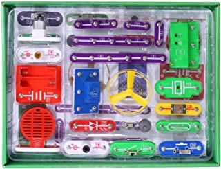 VFENG 335 Circuit Kits for Kids Circuit Experiment Kits Science Kits Electric Circuit Kits With 31 Snap parts Educational Science Kit Toy Boys Girls