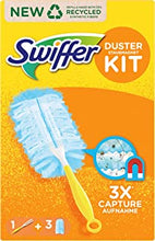 Swiffer dust Cleaner Set, 1 Handle and 3 Replacement Pads (Pack of 1x1 Piece)