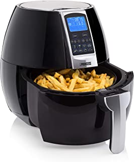 Princess 01.182020.02.001 182020 Digital Air Fryer, 3.2L Capacity, Plastic, 1500 W, 3.2 liters, Black