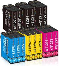 T1295 Ink Cartridges, Gilimedia for Epson T1291 T1292 T1293 T1294 129XL Printer Ink for Epson Stylus SX235W SX445W SX425W SX535WD SX435W SX525WD Stylus Office BX305FW WorkForce WF-7525 WF-7515,15-Pack