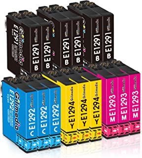 T1295 Ink Cartridges, Gilimedia for Epson T1291 T1292 T1293 T1294 129XL Printer Ink for Epson Stylus SX235W SX445W SX425W SX535WD SX435W SX525WD Stylus Office BX305FW WorkForce WF-7525 WF-7515,15-Pack