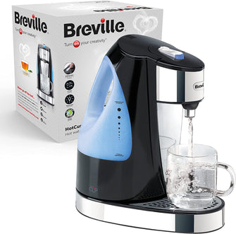 Breville HotCup Hot Water Dispenser  3kW Fast Boil 1.5L  Energy-Efficient  Gloss Black [VKJ142]