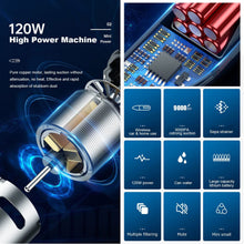 absob Cordless Vacuum Cleaner Mini Portable Handheld Car Seat Hoover 9000PA Powerful Suction Hand Vac Wet Dry Rechargeable Lightweight Home Office Keyboard Carpet Pet Dog Hair Cleaning USB Charging