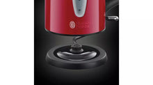 Russell Hobbs Worcester Red Stainless Steel Kettle 25510