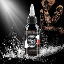 1 Bottle of Baodeli Super Black Tattoo Ink - Tribal - Shade - Safe - Permanent - Pure Black Ink Tattoo Supply Body Professional Body Painting Art (1oz/30ml)
