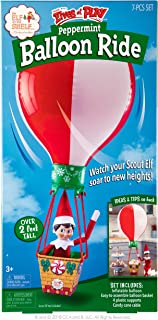 Elf on the Shelf Balloon Ride Kit - Elf on the Shelf Accessories - Boy/Girl Elf on the Shelf Props - Christmas Elf Accessories - Elf Accessories for Elf on the Shelf Doll - Elf Props - Elf Arrival