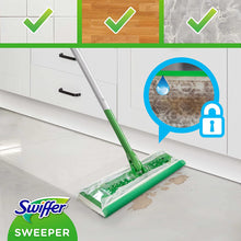 Swiffer - Starter Kit for Cleaning Floors with 1 mop, 8 Refills for Dry and 3 Wet Wipes - 1 Piece