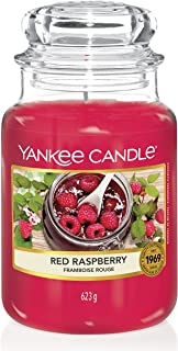 Yankee Candle Scented Candle | Red Raspberry Large Jar Candle | Long Burning Candles: up to 150 Hours | Perfect Gifts for Women