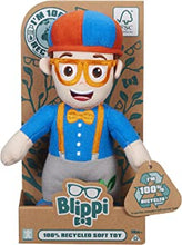 Blippi Eco Soft Toy, 100% Recycled materials, Blippi Gift, Sustainable Toy, Supersoft Plush