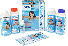 Clearwater CH0018 Lay-Z-Spa Chemical Starter Kit for Hot Tub and Spa Water Treatment (Includes Chlorine, pH Minus, pH Plus, Foam Remover and Test Strips)