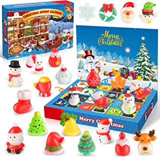 Anginne Advent Calendar 2022 Kids, Christmas Gifts 3-12 Year Old Girls Kids Boy Toys Age 3-9 Squishy Toys for 3-12 Years Old Girls Boys Stocking Fillers