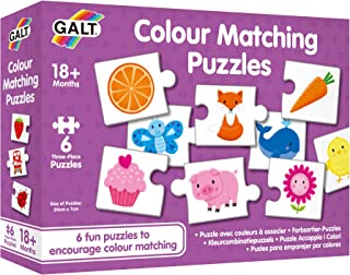 Galt Toys, Colour Matching Puzzle, Jigsaw Puzzle for Kids, Ages 18 Months Plus
