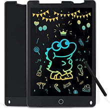 Richgv Magnetic 12 inch LCD Writing Tablet for kids Adults. Erasable Digital Drawing Pad with Lock key.Doodle & Scribble Boards, Learning Toys. Electronic Note Pad for Office. Home. School. Black