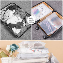 beifon 20 Pcs Frosted Resealable Bag Plastic Zip-Lock Seal Clothes Bags Travel Space Saver Storage Waterproof Luggage Organiser Pouch for Clothes Garment School Trip (5 Size Mixing)