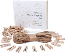 Dorman & Walsh 150pcs Natural Wooden Mini Clothes pins for Holding Photo  Paper, Dorman & Walsh Mini Pegs for Decorative Photo Wall, DIY Decorat