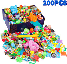 nicknack Kids Party Bag Fillers for Kids Unisex, 200PCS Assorted Toys for Boys & Girls Goodie Bag Fillers, Birthday Party Favours Game Prizes Pinata Stocking Fillers