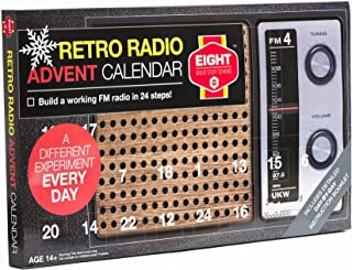 Eight Innovation Retro Radio Advent Calendar