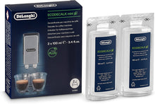 DeLonghi EcoDecalk Mini Descaler for Coffee Machines Twin Pack DLSC200, 2x100ml