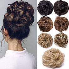 Scrunchy Scrunchie Hair Bun Updo Hairpiece Hair Ribbon Ponytail Extensions Hair Extensions Wavy Curly Messy Hair Bun Extensions Donut Hair Chignons Hair Piece Wig Dark Brown