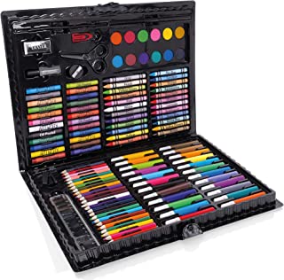 Artworx 118 Piece Junior Artist Case - Painting and Colouring Set for Kids - Kids Art Set - Arts and Crafts for Kids Age 6-12