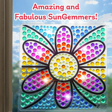SUNGEMMERS Suncatcher Gem Diamond Painting Craft Kits for Kids - Unique 6 Year Old Girl Gifts, Birthday Girls Gifts Age 7 8 9 & Travel Gifts for Children - Creative Arts and Crafts for Kids Age 10+