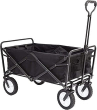 Nasscarts, Multi-Purpose Utility Cart - Off-Road Wagon, Multi-Terrain Trolley, Collapsible, Foldable Handcart - Great for Shopping, Gardening, Camping, Fishing - Loading Capacity of 68 kg - Blue