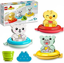 LEGO 10965 DUPLO Bath Time Fun: Floating Animal Train Bath Toy for Babies and Toddlers 1.5 - 3 Years Old with Duck, Hippo and Polar Bear, Bathtub Water Toys for Girls and Boys, Easy to Clean