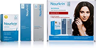 Nourkrin Woman Value Pack 180 Tablets,Shampoo and Conditioner