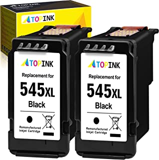 545 Black Ink Cartridge, ATOPINK PG-545 545XL PG-545XL Replacement for Canon 545 Ink Cartridges, for Pixma TS3150 TS3350 TS3355 TS3100 TS205, TR4550 TR4551, iP2850, MX495, MG2950 MG3050 MG2500 MG2550s